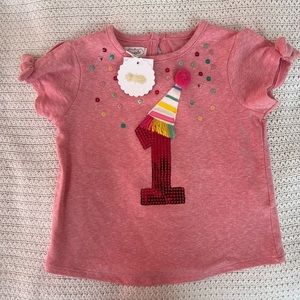 Mudd pie 1st birthday T-shirt never used.